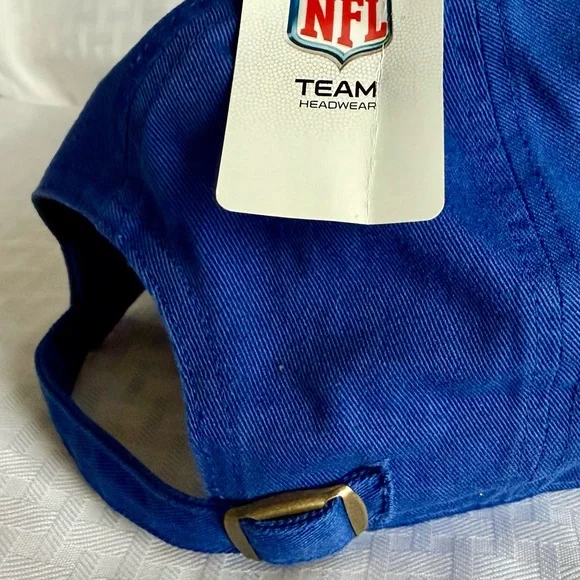 New England Patriots Hat NFL Football Cap Adjustable blue red - Picture 5 of 8